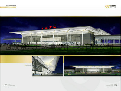 金东方火车站景观照明-武汉金东方环境设计工程提供金东方火车站景观照明的相关介绍、产品、服务、图片、价格室外景观设计与施工,室外灯具,照明设计