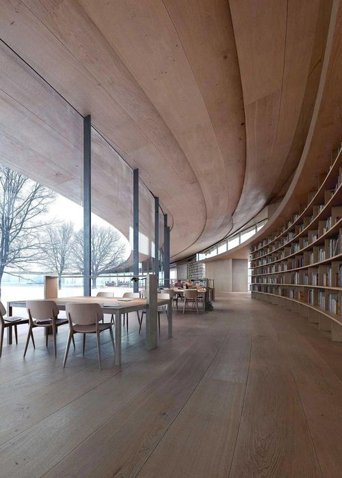 挪威用这个图书馆,向世界著名的剧作家亨里克 易卜生致敬